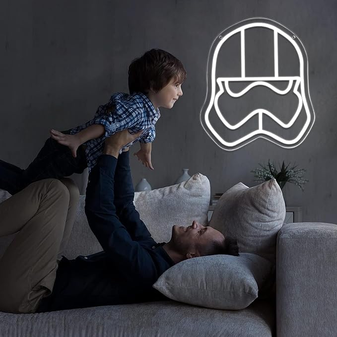 AHlove Game Neon Car Signs for Wall Decor，LED Neon Lights for Bedroom，birthday、Christmas Gifts for kids