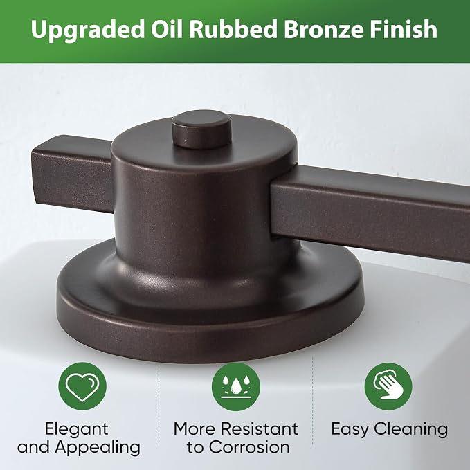 15 Inch Oil Rubbed Bronze Vanity Light for Bathroom Light Fixtures Over Mirror 3 Light Bathroom Vanity Light Vintage Rustic Farmhouse Lighting Bulb lamp Modern Above Sink wall Sconce