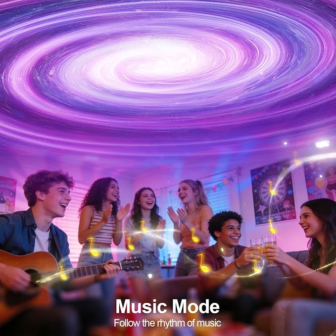 3 in 1 Light Projector for Room Decor Aesthetic, Northern Lights Projector, Ocean Lamp & Galaxy Projector for Bedroom Decor, Valentine's Day Gifts for Adults Teen Girl Gifts Ambient Lighting