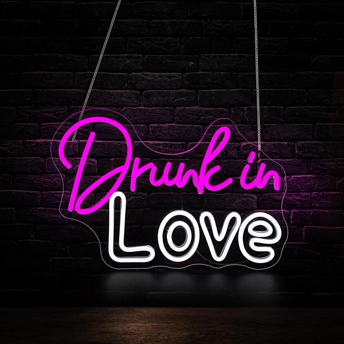 Love Neon Sign for Wall Decor Led Neon Signs Light Up Sign Room Decor Neon Lights Sign USB Powered