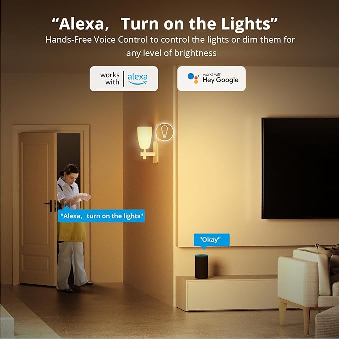 Smart Light Bulb, Color Changing Light，1 Pack
