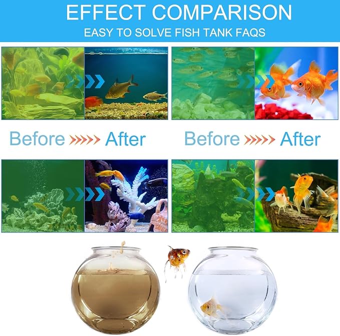 Clean Light for Aquarium，13 W Fish Tank Clean Light with Timer,Aquarium Green Killing Waterproof Clean Submersible Lamp for Pond,Swimming Pool,Indoor