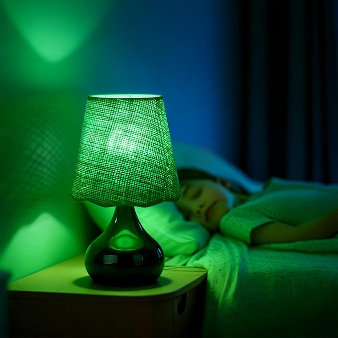 Cordless Table Lamp Rechargeable, Navy Blue Mini Bedroom Lamps for Bedside Nightstand, Rattan Shade Small Table Lamps for Small Spaces for Kitchen Counter, Bookshelf, Home Office, Living Room, Dorm