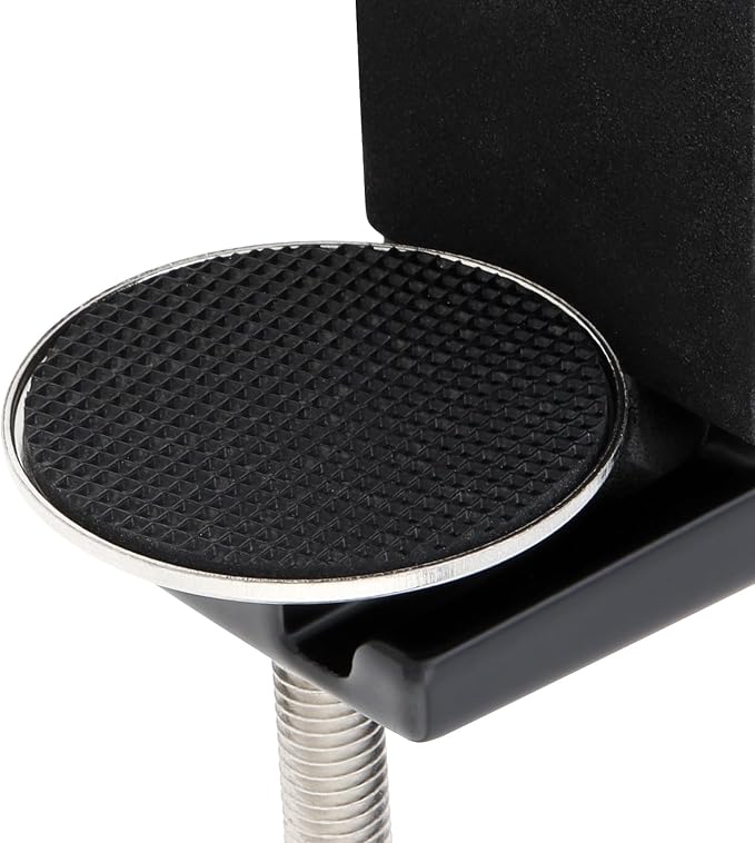 RTNLIT Desk Lamp Clamp, 0.49in/12.5mm 4 Hole Metal Table Mounting Clamp | Universal C Clamp for Magnifying Light/Microphone/Boom Scissor Arm, Fits up to 2-1/2 inches Desktop Thickness