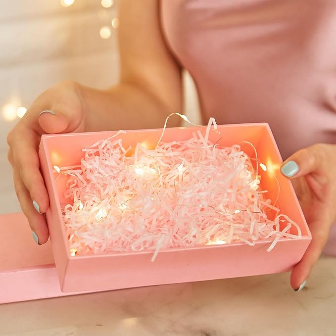 6 Pack 7FT 20 LED Battery Operated Fairy Lights, Warm White Mini String Lights with Silver Wire, Twinkle & Firefly Lights for Mason Jars, Wedding, Party, Christmas Decoration, Centerpieces