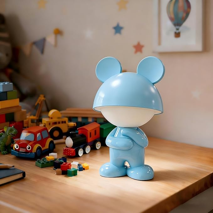 Night Lights for Kids,Rechargeable TableLight,Touch Bedside Lamps,Cordless Dimmable Warm White Light,Baby Nursery,Breastfeeding,Sleep Aid,Bluey Mouse Gifts for Newborns Toddlers Boys Girls