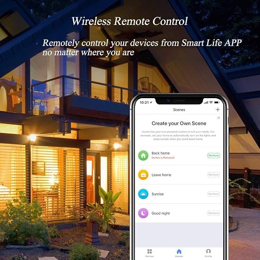 Smart WiFi Light Switch 3 Gang Compatible with Alexa and Google Home
