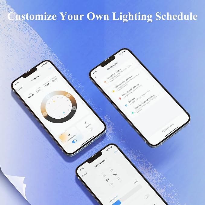 DiCUNO Smart Edison Bulb ST19, RGB Color Changing & Tunable White 1-Pack | WiFi Smart LED Bulb Work with Alexa & Google Home, 2700K-6500K Tunable via App, ST58 Edison Bulb 5W, 50Watt Equivalent, 500LM