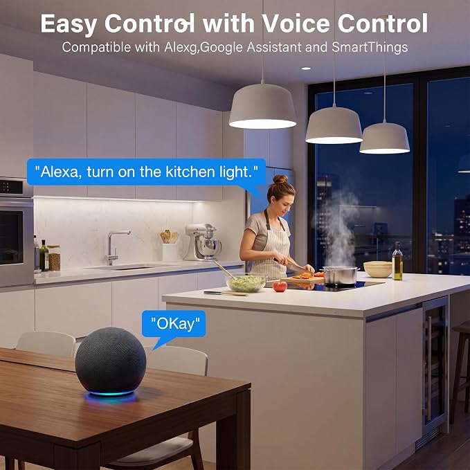 Avatar Controls Smart Light Bulbs