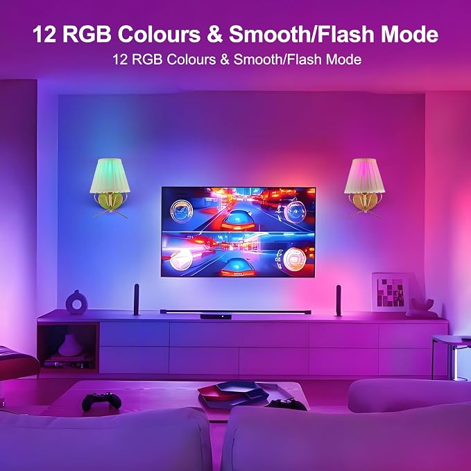 Cordless Battery Operated Wall Sconces Set of Two, Vintage Gold Sconces Wall Decor, Rechargeable Dimmable LED Lights with 15 Colors, Bow Wireless Wall Lamp for Bedroom Living Room Hallway