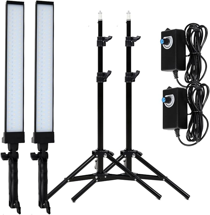 180 LED Light Photography Studio LED Lighting Kit Adjustable Light with Light Stand Tripod Photographic Video Fill Light