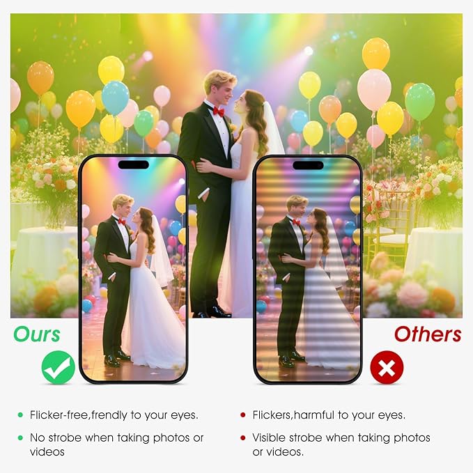 LED Flood Light Outdoor, 50W Color Changing RGB Flood Light, IP66 Waterproof Outdoor Landscape Lights Stage Lights, 5000LM Uplighting for Party, 2Pack