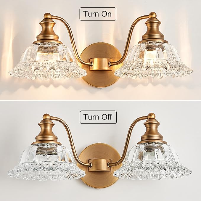Bathroom Vanity Lights Over Mirror Vintage Bathroom Light Fixtures 2 Light Brass Vanity Lights for Vanity Lighting Fixtures