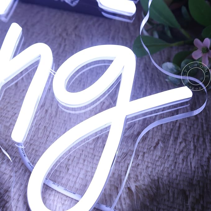 SYLHOME You Are Amazing LED Neon Light Sign 5V Girls Boys Bedroom Living Room Classroom Wall Decor Sign Hanging Smart Kid Birthday Decoration USB 16.9" X 10.6" Cold White