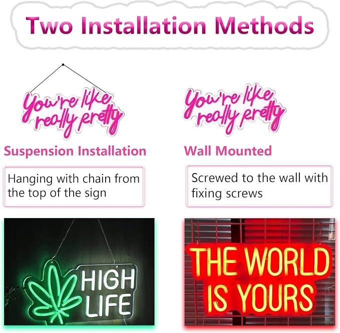 Custom Neon Signs, Led Sign Customizable for Wall Decor | Neon Name Sign Personalized Neon Sign for Wedding Birthday Party Gift Party Bar Game Room Home Business Shop Name Logo
