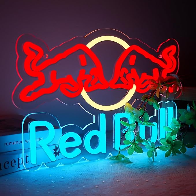 Drinks Neon Signs for Wall Decor Neon Lights for Bedroom Led Signs Suitable for Dormitory Man Cave Christmas Gift