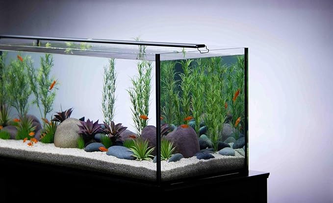 CURRENT USA 24-36" Satellite Color RGBW Full-Spectrum LED Aquarium Light - Freshwater, Wireless 24-Hour Timer, Adjustable Tank Mounts (4511)