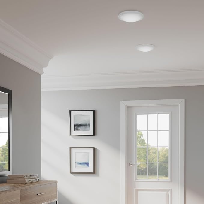 Progress Lighting P8222-28-30K Led Flush Mount, White