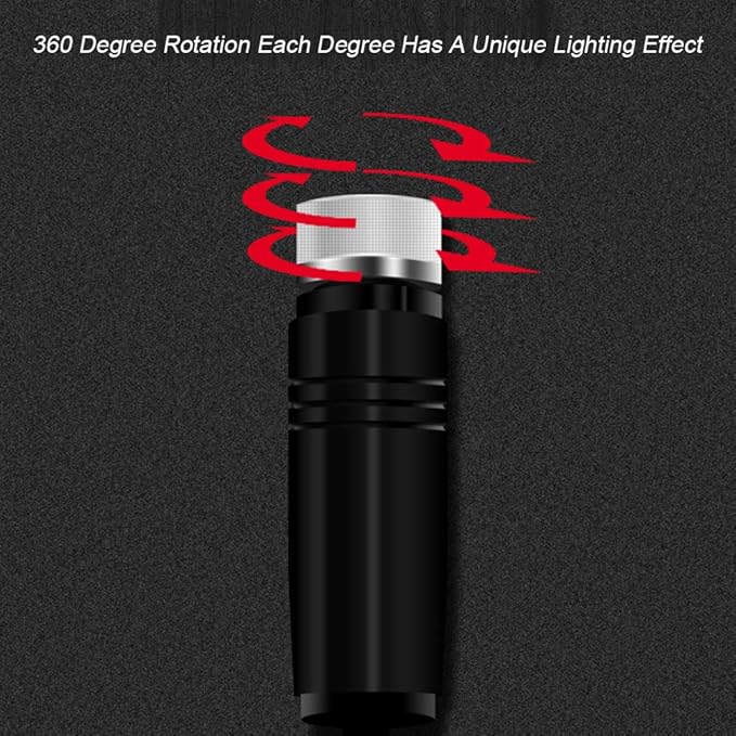 USB Night Light, Star Projector Night Light, Interior Car Lights, Bending Freely Portable Atmospheres Decoration for Car, Ceiling, Bedroom, Party 2 PCS