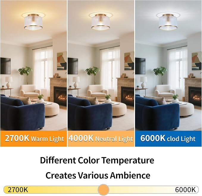MAYNA Modern Gold Ceiling Light Fixture, 1-Light Hallway Light Fixtures Ceiling Mount, Glass Foyer Lighting Fixtures for Bedroom Bathroom Dining Room Laundry Room Entryway