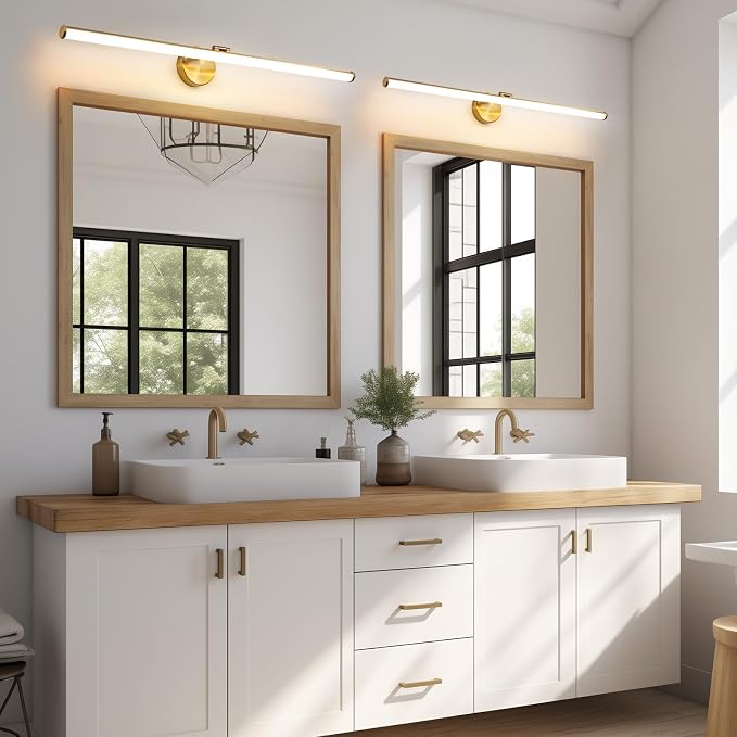 KAISITE Modern Bathroom Light - 39 Inch Dimmable 5CCT LED Vanity Light Bar for Restroom