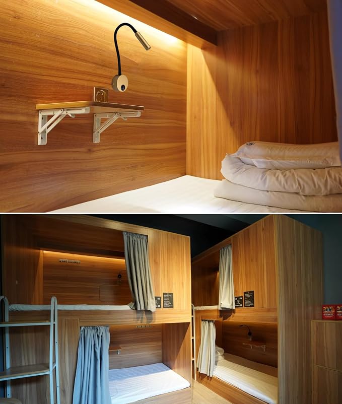 2-Pack Modern Gold Bed Reading Light Wall Mount Lamp, 25° Focused Beam 3000K Warm White for Bedroom Decor, Luxury Reading Lamps for Bed Headboard, 4.92ft Plug-in, AC 85-265V