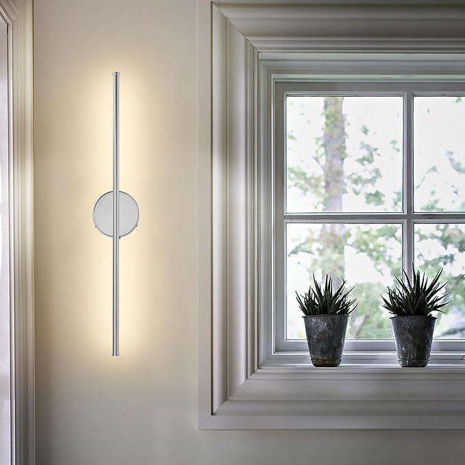 KARTOOSH Battery Operated Wall Sconces Set of Two Wireless Wall Lights | Rechargeable Wall Sconce with Remote 350°Rotate Dimmable 3000K LED Wall Lamp for Living Room, Bedroom
