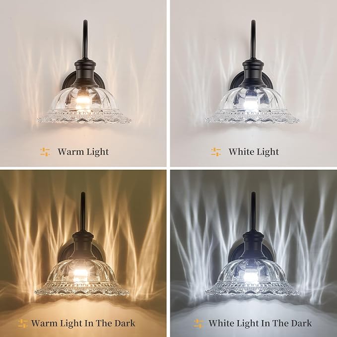 HDDFL Wall Scones Matte Black Wall Lighting Fixture Modern Indoor Lamp for Bedroom Living Room Door Header