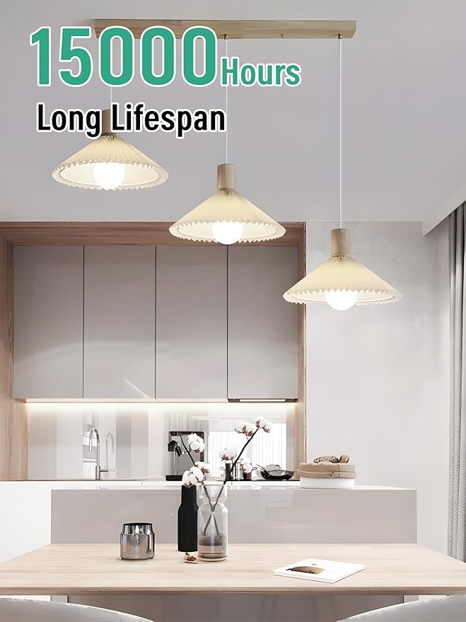 12 Pack LED Light Bulbs 100 Watt Equivalent, A19 15W Natural White 4000K, 1500 Lumens Super Bright E26 Standard No Flicker Energy Saving Lamp Bulb for Home, Bedroom, Office, 15000 Hrs, Non-Dimmable