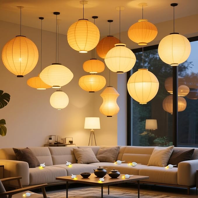 24 Pack Mini LED Lantern Lights - Battery Operated Small Lights for Paper Lanterns, Perfect for Party, Birthday, Wedding, Halloween, Christmas Decorations (Warm White)