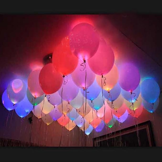 Led Balloon Lights, 20 Pack Multicolor LED Mini Submersible Waterproof Blinking Party Lights for Paper Lantern Balloon Wedding Halloween Christmas Party Indoor Outdoor Decoration