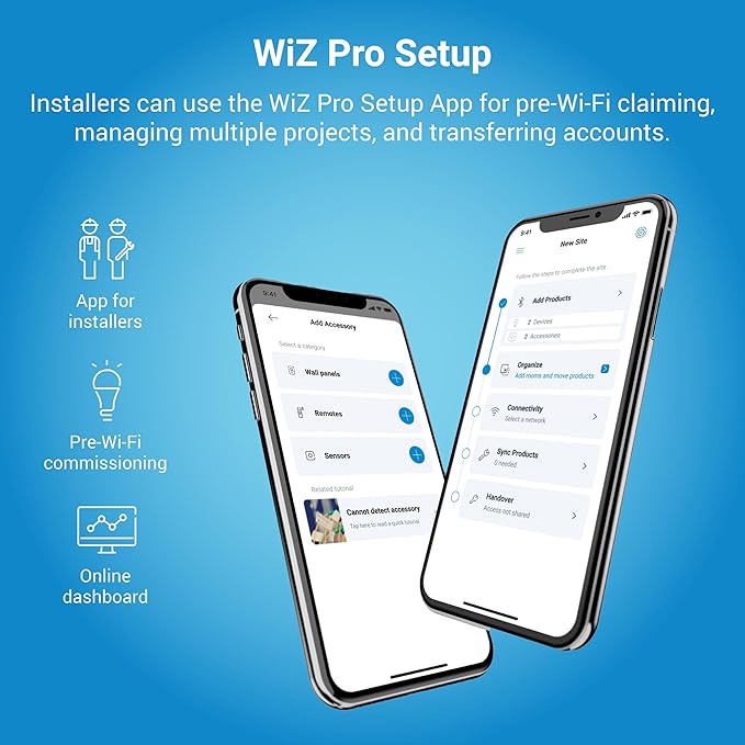 HALO 4” Smart Wi-Fi Canless LED Light Powered by WiZ Pro, Dimmable Full Color w/Adjustable Gimbal, SpaceSense, Smart Home-Ready - RAWZC409
