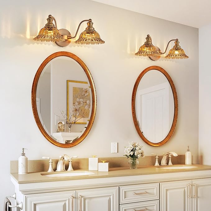 Tea 2 Light Vanity Light Bathroom Light Vanity Lights for Bathroom Vanity Light Fixtures