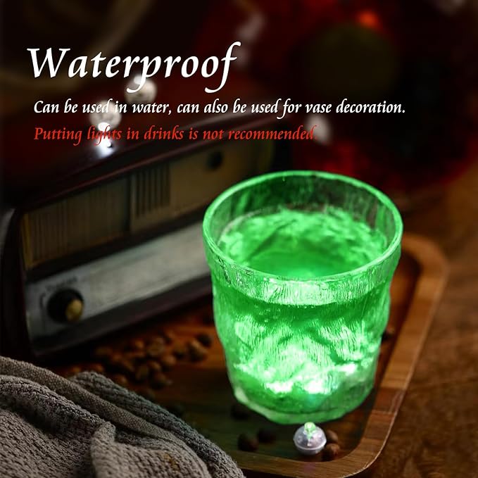 50pcs Balloon Lights Mini Led Lights Round Long Standby Time Ball Lamps Paper Lantern Balloons Lamps for Birthday Party Christmas Halloween Decoration Green