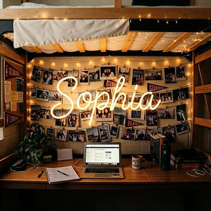 Custom Neon Signs, LED Neon Name Sign Personalized for Gifts Wall Decor, Neon Lights Sign Customizable for Bedroom Wedding Decor Office Beauty Salon Party Prom