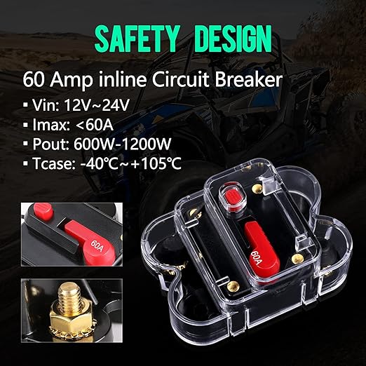 8 Gang Switch Panel, Niking Auto On-Off LED Car Switch Panel Circuit Control Relay System Box Universal Slim Touch Panel Waterproof for Truck Boat ATV UTV SUV Caravan Marine Can-Am