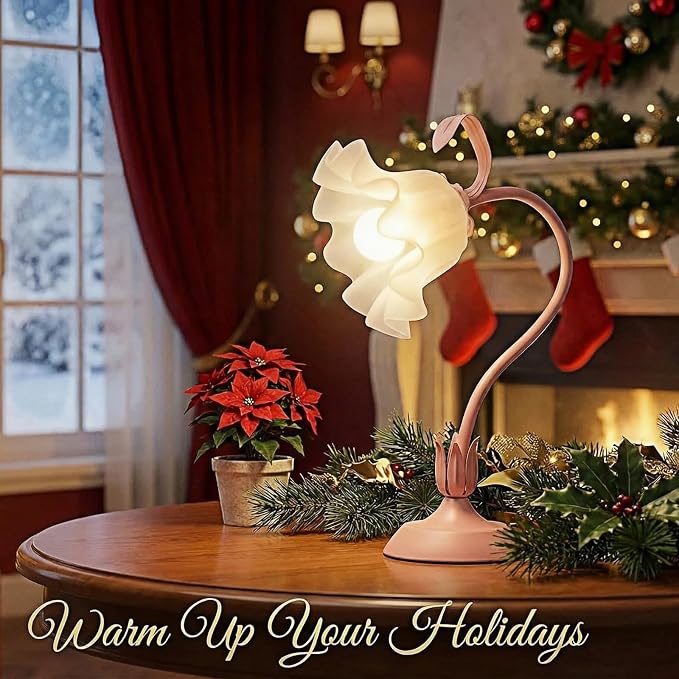 Table Top Grow Light for Indoor Plants – Decorative Desk Plant Light for Succulents Bonsai Cactus, Adjustable Desktop Grow Lights with Base, Cute Office Mini Grow Lamp