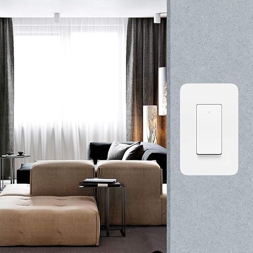 3 Way Smart Light Switch, Compatible with Alexa, Google Assistant, IFTTT, WiFi, Neutral Wire Required, Schedule Setting APP Remote Control, ETL, No Hub Required (3 Way Smart Switch 2pack)