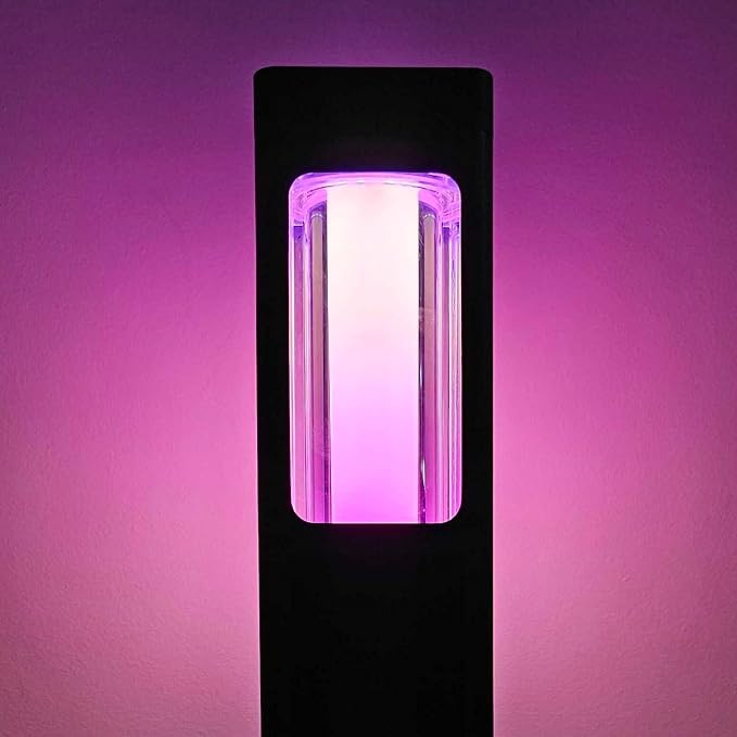LIFX Smart Outdoor Path Lights - Wi-Fi RGBW - Matter Certified 12V- Square | Wifi 2.4GHz - Compatible with Alexa, Google, Apple Homekit, Needs 15V low-voltage transformer, for landscape pathway lighting