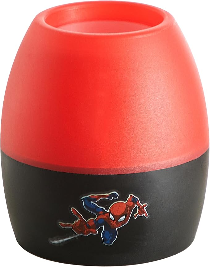 Idea Nuova Marvel Spiderman Scene Projection Kids Lamp and Nightlight