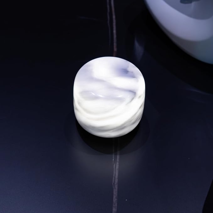 Marmor Marble Lamp Table Lamp Unique Stone Touch Lamp Pat Lamp Type-C 3 Way Bedside Lamp Ambient Light Bedroom Stands Night Light Decorative LED Warm Portable Lamp Rechargeable