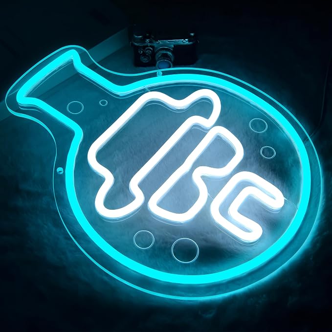 Movie Neon Sign for Wall Decor Movie Role LED Light for Man Cave | Dimmable breaking neon light, bedroom, home theater club bar dorm decor, birthday gifts for men fans, size 11.8*11.6 in