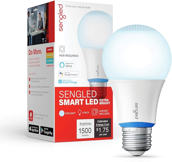 Sengled Use Products, Compatible with Alexa and Google Assistant