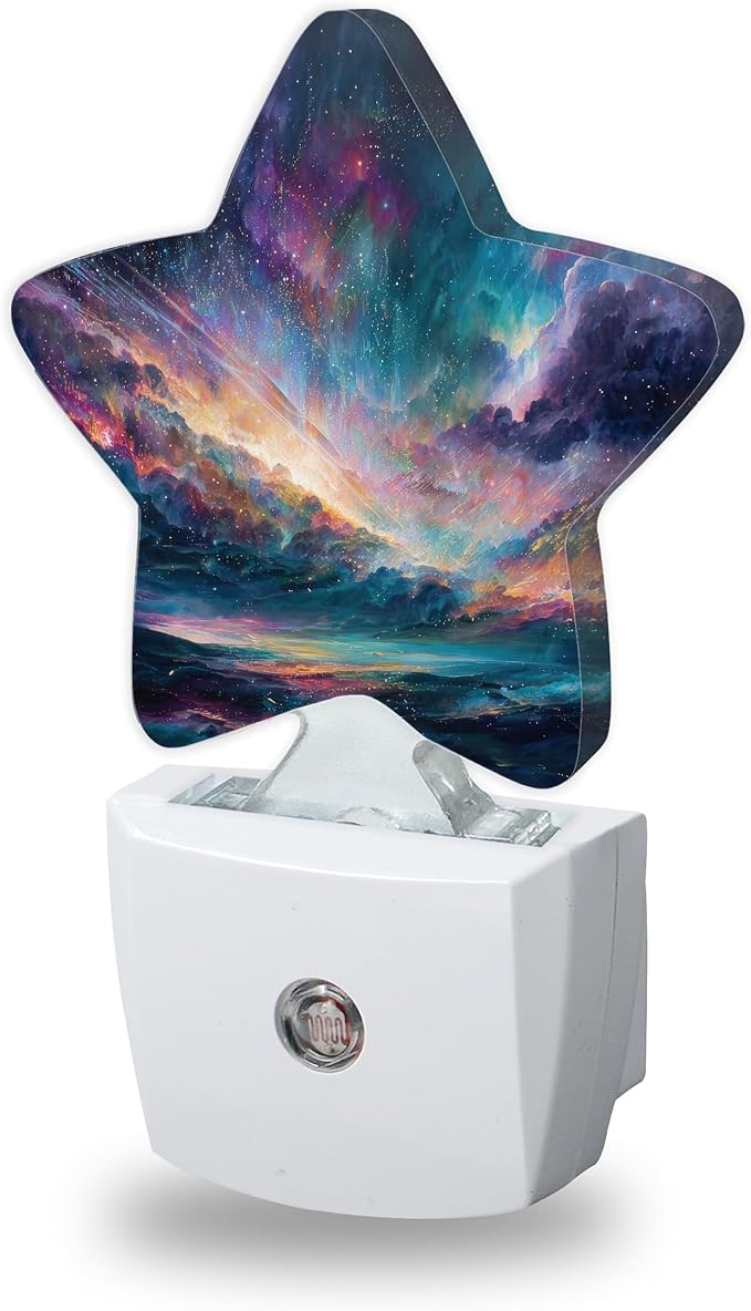 Dreamy Polar Lights Night Light for Kids,Abstract Night Lights Plug Into Wall, Lightweight Dusk to Dawn Light Sensor Warm Nightlights for Girls Boys Bedroom Nursery Basement