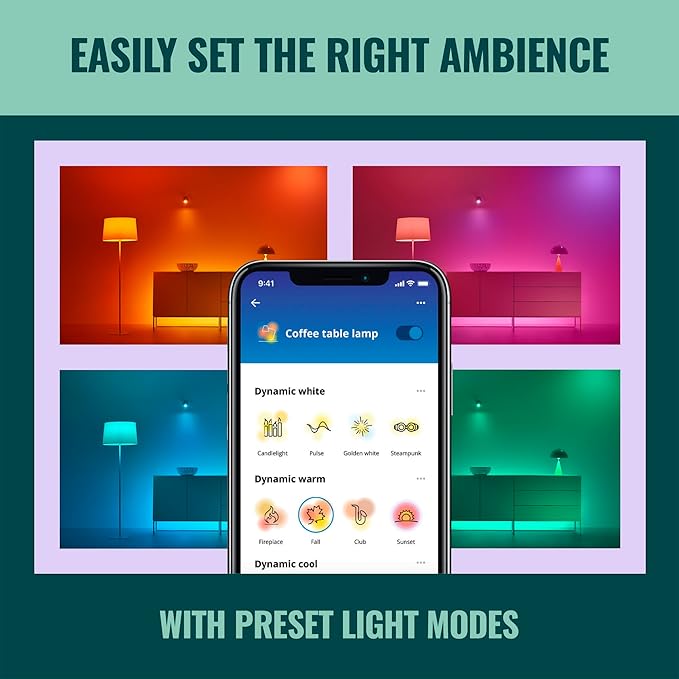 WiZ Connected 100W A21 LED Smart Light Bulbs - Connects to Your Wi-Fi - E26 Smart Bulb - Control with Voice or App + Activate with Motion - Matter Compatible - 1 Pack