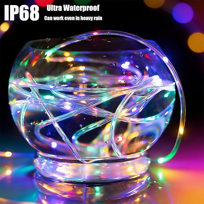 99ft Green Rope Lights for Outside, 300 LED String Lights Outdoor Waterproof Plug in with Remote Control, 18 Colors Changing Party Lights for St. Patrick's Day, Pubs, Garden, Patio, Pool Décor