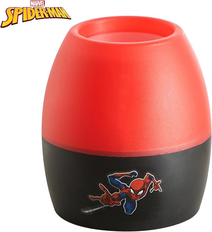 Idea Nuova Marvel Spiderman Scene Projection Kids Lamp and Nightlight