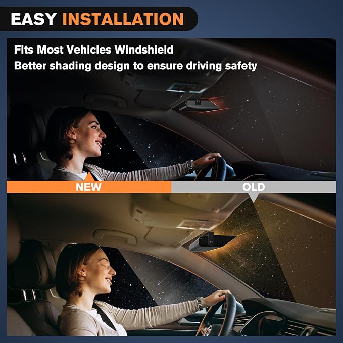 Nilight 32LED Red Emergency Dash Strobe Lights w/Controller Suction Cups | Warning Hazard Interior Front/Rear Windshield Deck Split Light Bar for Trucks Construction Vehicles