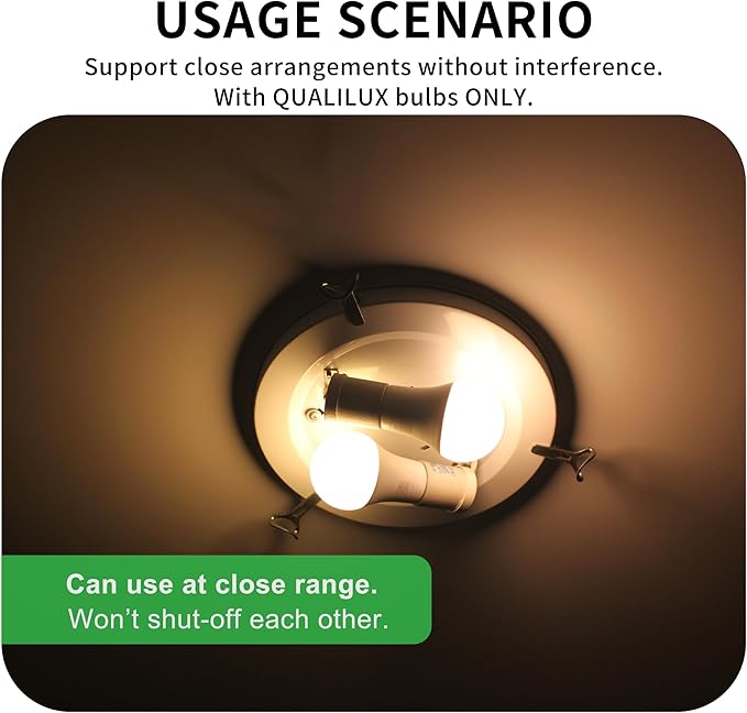 Dusk to Dawn Light Bulbs, Auto On/Off Light Sensing LED Bulbs Outdoor, Soft White, Dimmable, 12W 1000LM 75W Equivalent, HQ-H030