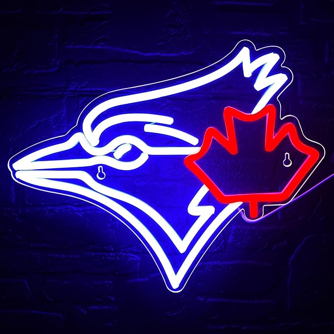 Baseball Neon Sign for Wall Decor Baseball Neon Light Baseball Sports Led Neon Signs for Man Cave,Club,Boys'Room,Pub,Birthday Christmas Signs for Sports Fans,Man,Boys,Size 13.8 * 11inch(FMXD192)